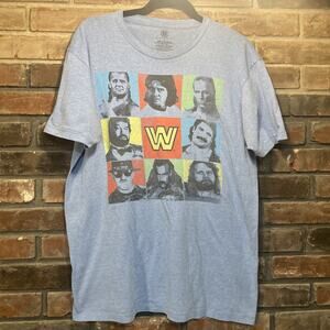 WWE Legends T-Shirt Shawn Michaels, Jake Snake, Mr. Perfect, Piper, & Others SzL